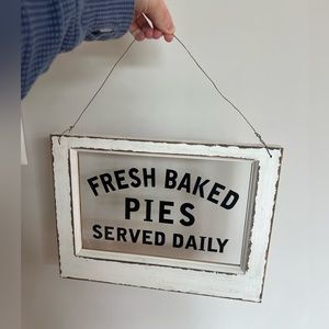 World Market - Fresh Baked Pies Served Daily Sign